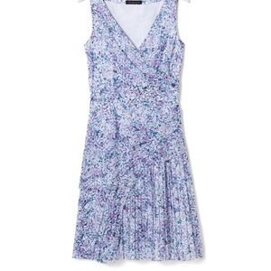 Banana Republic Floral V Sleeveless Mini Dress